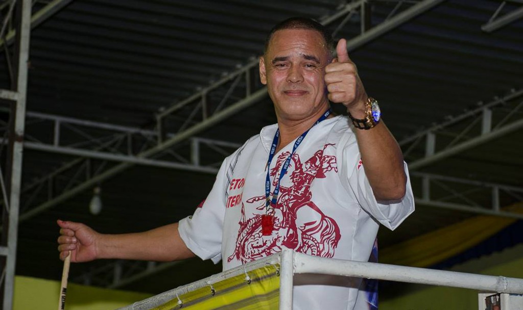 Esteves, mestre de bateria da Alegria da Zona Sul (Foto: Felipe Araújo / Divulgação)