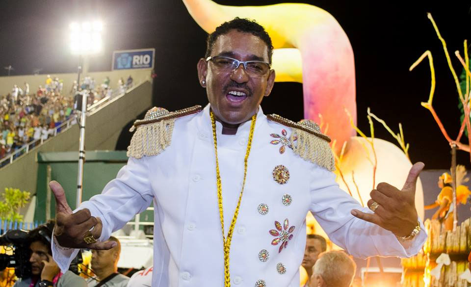 Dinho, mestre de bateria da Unidos de Padre Miguel (Foto: Felipe Araújo / Divulgação)