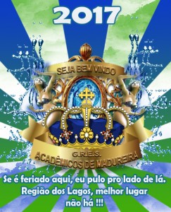 Acadêmicos de Madureira - Logo do Enredo - Carnaval 2017