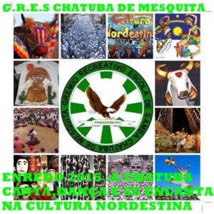 Chatuba de Mesquita - Logo do Enredo - Carnaval 2015