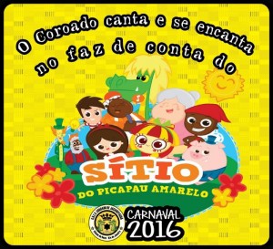 Coroado de Jacarepaguá - Logo do Enredo - Carnaval 2016