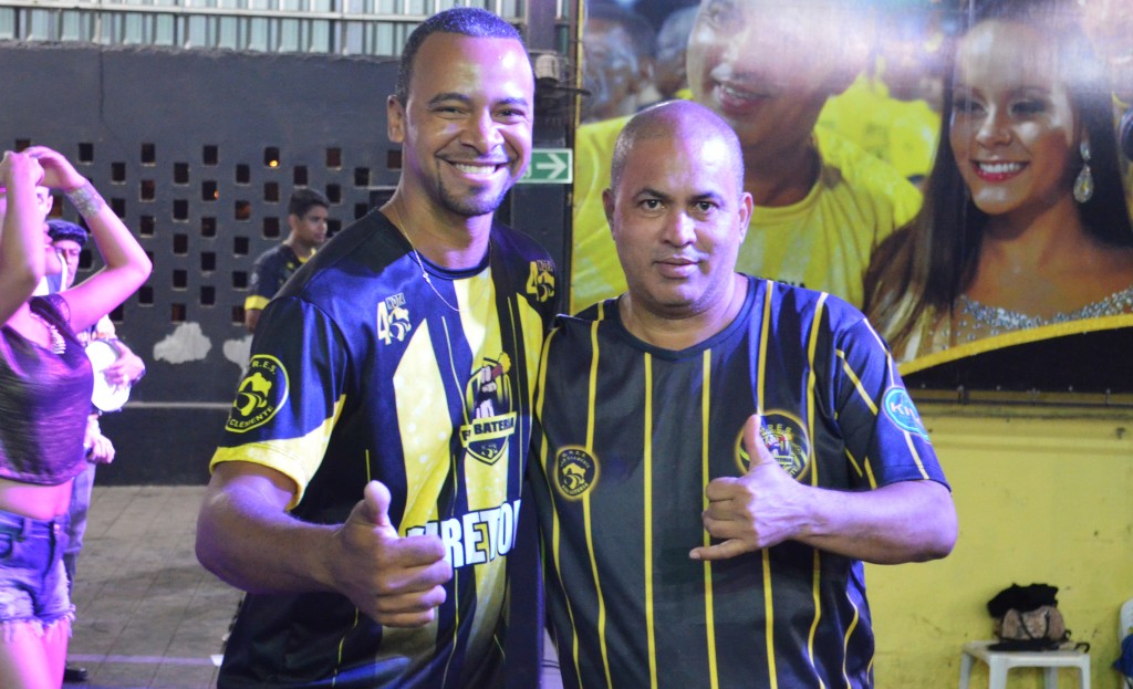 Caliquinho e Gil, mestres de bateria da São Clemente (Foto: Rafael Arantes)