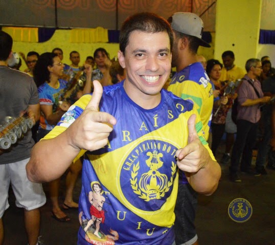 Ricardinho, mestre de bateria da Paraíso do Tuiuti (Foto: Eduardo Holanda)