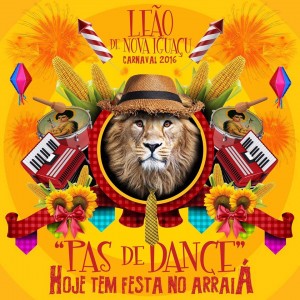 Leão de Nova Iguaçu - Logo do Enredo - Carnaval 2016