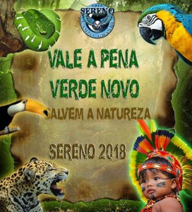 Sereno de Campo Grande - Logo do Enredo - Carnaval 2018