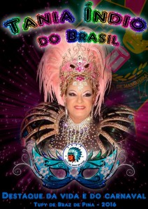 Tupy de Braz de Pina - Logo do Enredo - Carnaval 2016