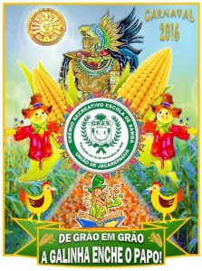 União de Jacarepaguá - Logo do Enredo - Carnaval 2016