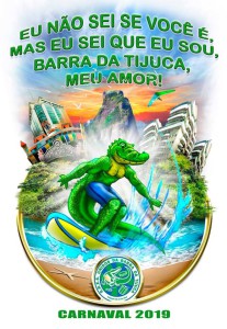 Unidos da Barra da Tijuca - Logo do Enredo - Carnaval 2019