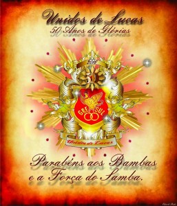 Unidos de Lucas - Logo do Enredo - Carnaval 2016